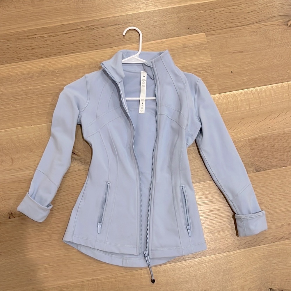 Lululemon define jacket size 2 periwinkle